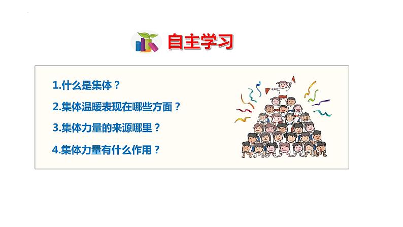 2022-2023学年部编版道德与法治七年级下册 6.1 集体生活邀请我 课件02