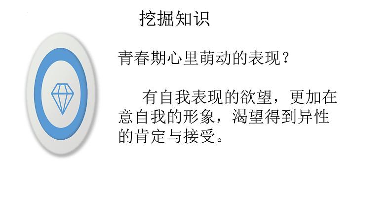 2022-2023学年部编版道德与法治七年级下册 2.2 青春萌动 课件第7页