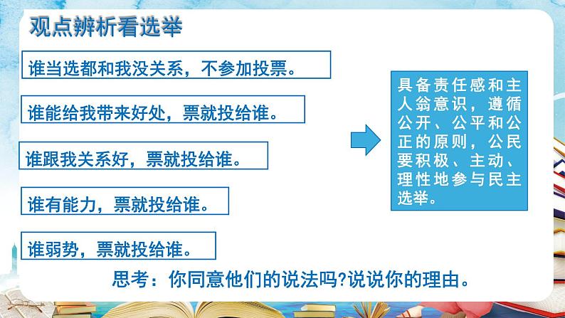 3.2 参与民主生活 课件-2022-2023学年部编版道德与法治九年级上册第8页