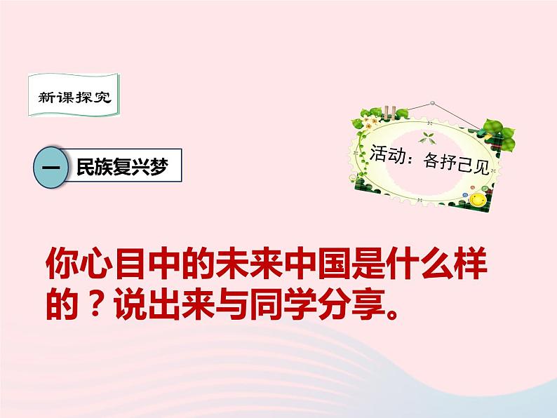 第四单元和谐与梦想第八课中国人中国梦第1框我们的梦想课件（部编版）03