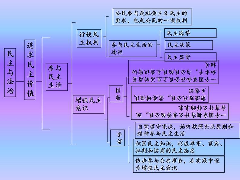 中考道德与法治二轮复习精品课件：法律专题复习七 民主与法治（九上第二单元） (含答案)03