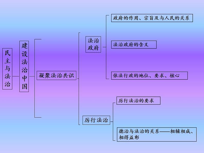 中考道德与法治二轮复习精品课件：法律专题复习七 民主与法治（九上第二单元） (含答案)05