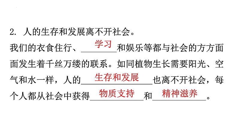 1.2 在社会中成长 课件-2023-2024学年部编版道德与法治八年级上册第6页