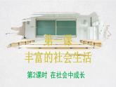 1.2 在社会中成长 课件-2023-2024学年部编版道德与法治八年级上册