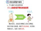 1.2 在社会中成长 课件-2023-2024学年部编版道德与法治八年级上册