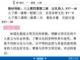 2020年部编版中考道德与法治第一轮章节复习课件+习题：课时9　文明交往 (共2份打包)