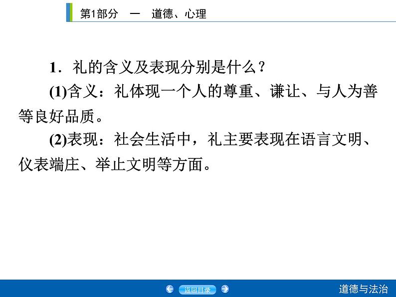 2020年部编版中考道德与法治第一轮章节复习课件+习题：课时9　文明交往 (共2份打包)06