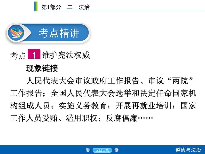 2020年部编版中考道德与法治第一轮章节复习课件+习题：课时15　坚持宪法至上 (共2份打包)04