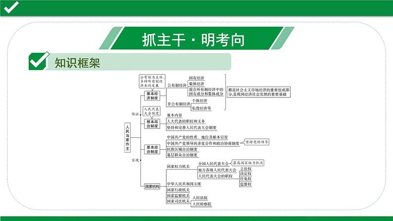 中考道德与法治一轮复习课件课时18  人民当家作主（第三单元） (含答案)03