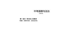 中考道德与法治一轮复习课件专题四 在集体中成长 走进法治天地（含解析）