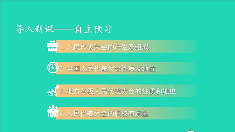 2023八年级道德与法治下册第三单元人民当家作主第六课我国国家机构第1框国家权力机关课件新人教版第3页