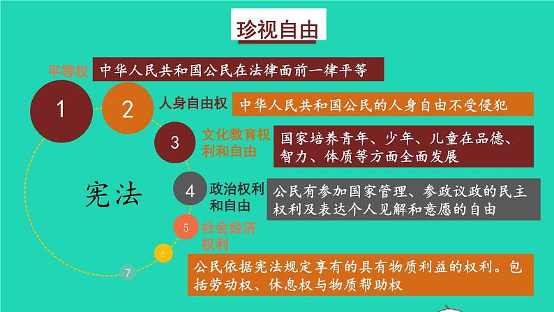 2023八年级道德与法治下册第四单元崇尚法治精神第七课尊重自由平等第2框自由平等的追求课件新人教版第8页