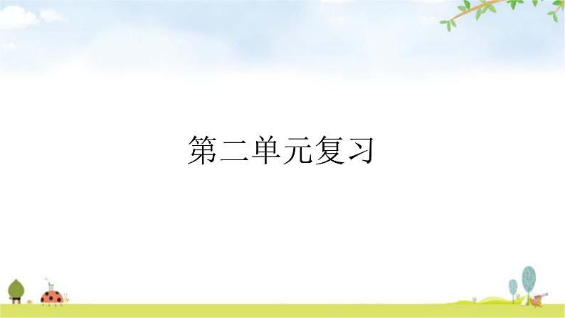 人教版道德与法治九年级上册第二单元民主与法治复习教学课件01