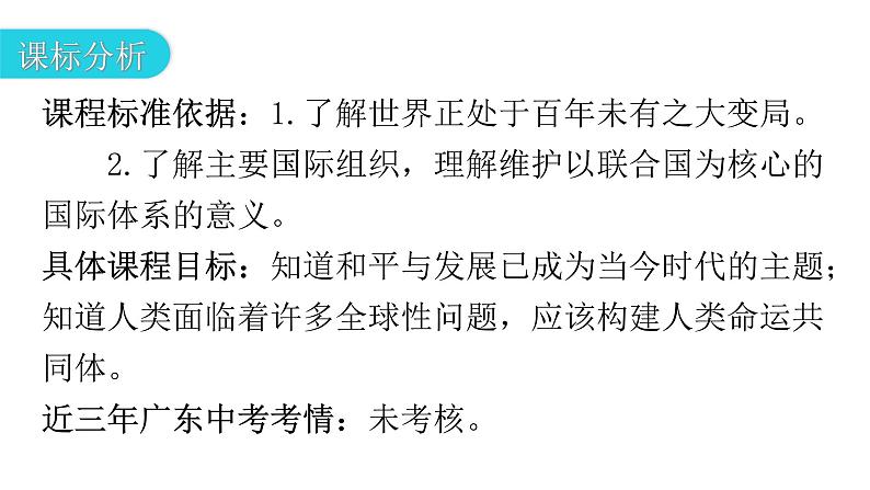 人教版道德与法治九年级下册第一单元第二课第一课时推动和平与发展教学课件第3页