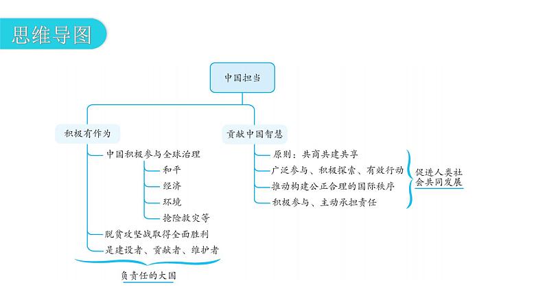 人教版道德与法治九年级下册第二单元第三课第一课时中国担当教学课件04