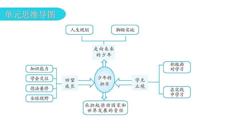 人教版道德与法治九年级下册第三单元走向未来少年复习教学课件03