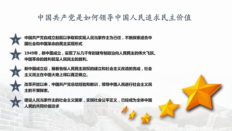 3.1 生活在新型民主国家 课件-2023-2024学年部编版道德与法治九年级上册第5页