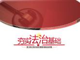 4.1 夯实法治基础 课件-2022-2023学年部编版道德与法治九年级上册