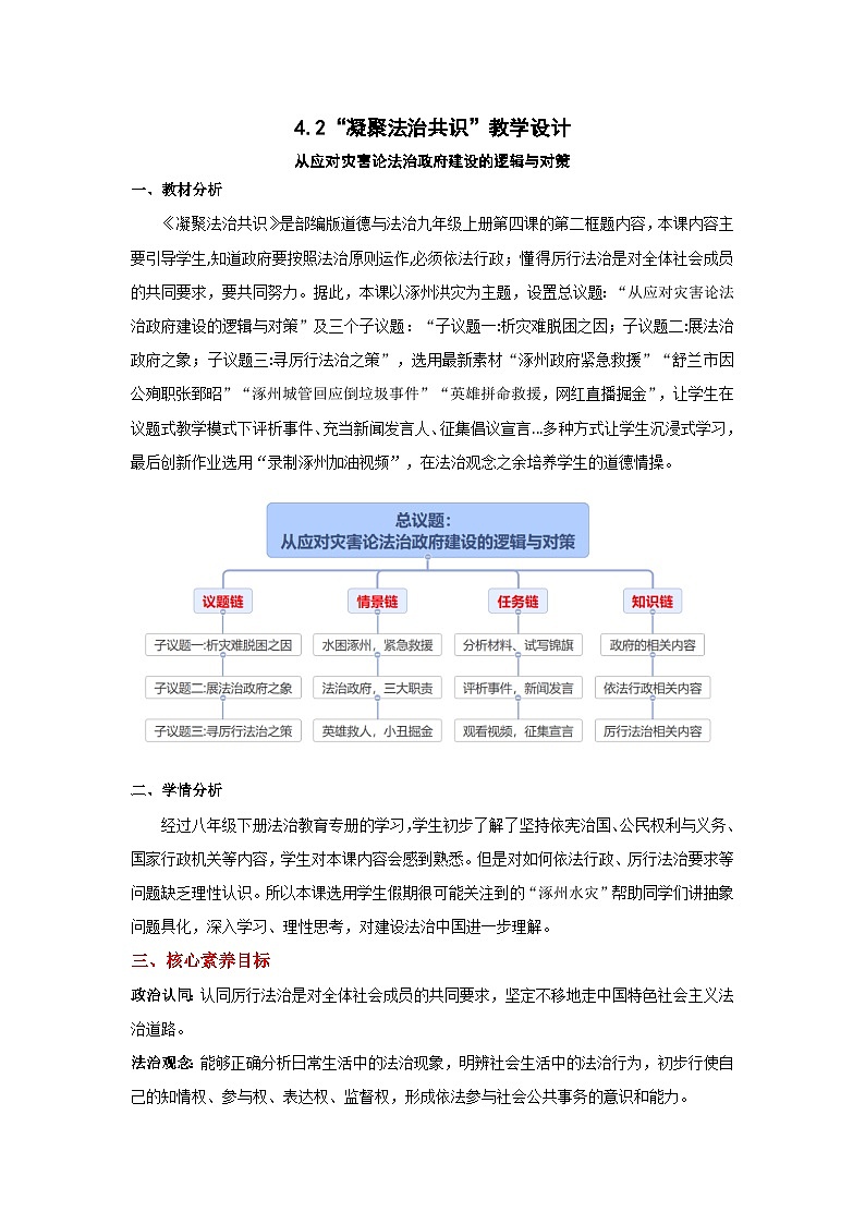 【核心素养目标】4.2《凝聚法治共识》课件+教案01
