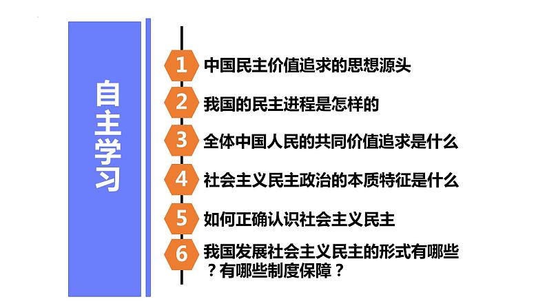 3.1 生活在新型民主国家+课件-2023-2024学年部编版道德与法治九年级上册02