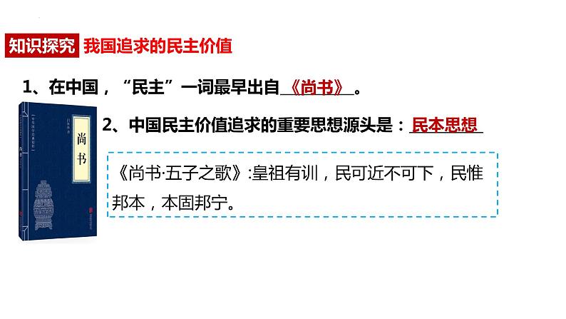 3.1 生活在新型民主国家+课件-2023-2024学年部编版道德与法治九年级上册06