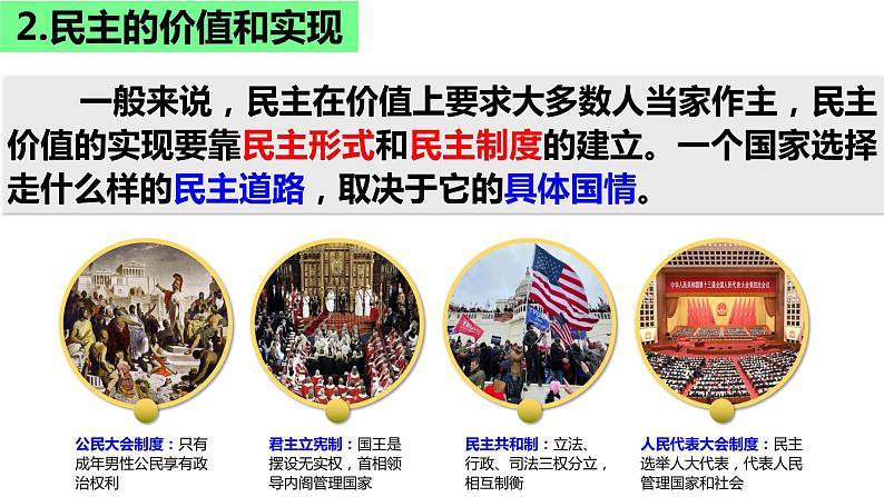 3.1 生活在新型民主国家+课件-2023-2024学年部编版道德与法治九年级上册第5页