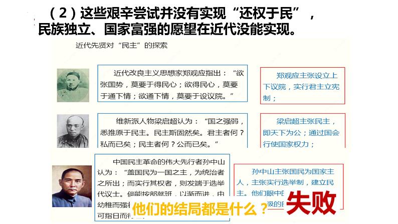 3.1 生活在新型民主国家+课件-2023-2024学年部编版道德与法治九年级上册第8页