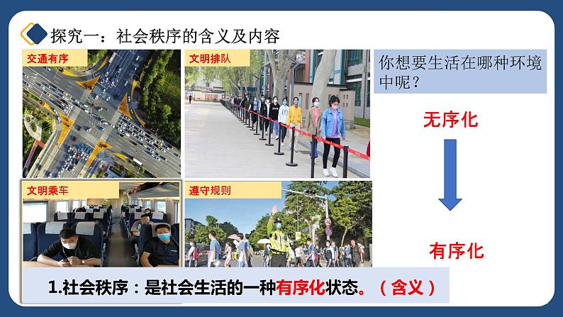 部编版2023-2024学年八年级道德与法治上册 3.1 维护秩序  课件07