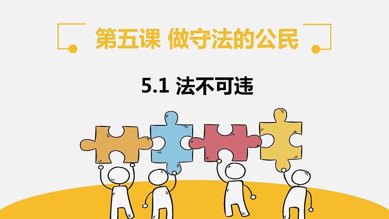 【核心素养】八上道法：5.1《法不可违》课件+教案+热点视频01