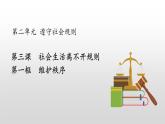 3.1 维护秩序 课件 2023-2024学年部编版道德与法治八年级上册