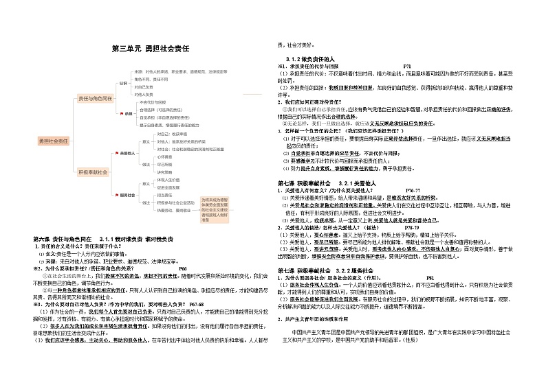 第三单元《单元综合与测试》复习课01