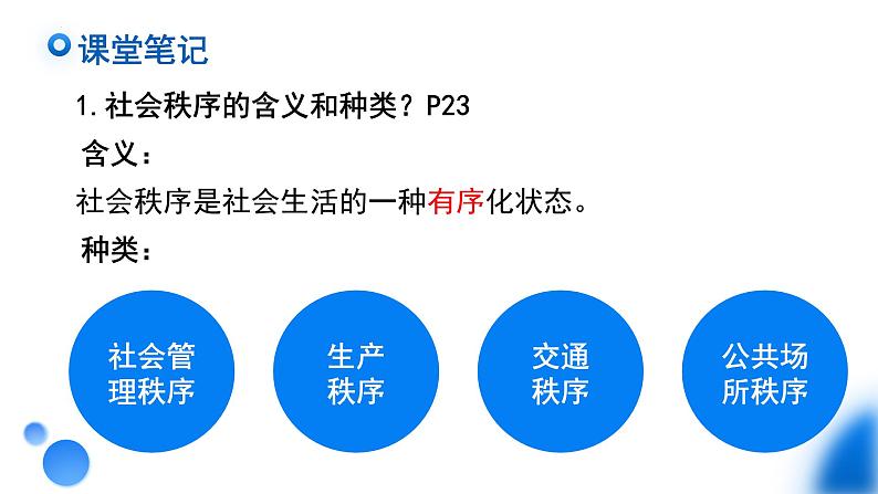 3.1 维护秩序 课件 2023-2024学年八年级道德与法治上册第6页