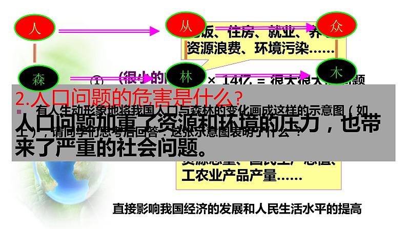 6.1 正视发展挑战 上课课件-2022-2023学年部编版道德与法治九年级上册08