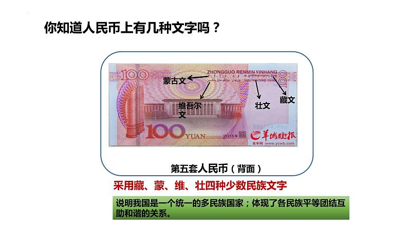 7.1促进民族团结（最新版课件）- 2023-2024学年九年级道德与法治同步课堂精品课件（部编版）第1页