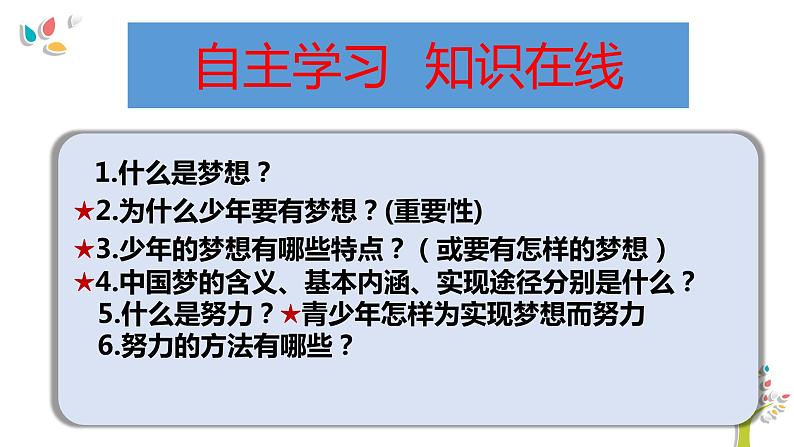 1.2 少年有梦 课件第2页
