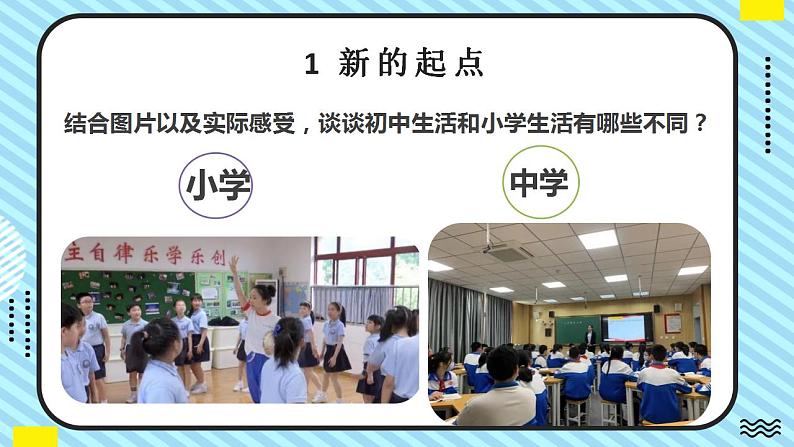 部编版道德与法治七年级上册 1.1 中学序曲 教学课件+导学案05