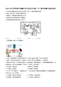 2022-2023学年浙江省衢州市开化县七年级（下）期末道德与法治试卷(含答案解析)