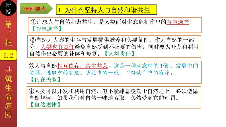 2023年秋部编道法九上：6.2共筑生命家园课件03