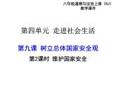 部编版八年级道德与法治上册--第九课 第2课时　维护国家安全（精品课件）