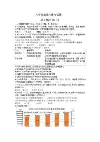 山东省青岛市崂山区实验学校2023-2024学年九年级上学期9月月考道德与法治试题