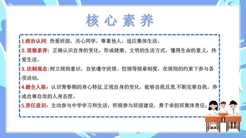 【核心素养目标】人教版初中道德与法治七年级下册 《1.1悄悄变化的我》课件+教案（含教学反思）02