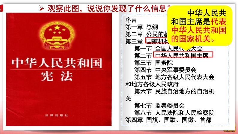 6.2中华人民共和国主席 课件第4页