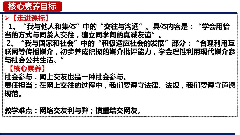 5.2+网上交友新时空（课件＋视频）-【爱上道法课】2023年秋七年级道德与法治上册同步备课精制优秀课件+（部编版）03