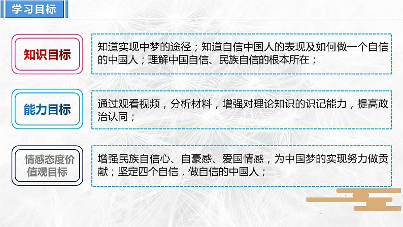 8.2共圆中国梦  课件-2023-2024学年九年级道德与法治上册04