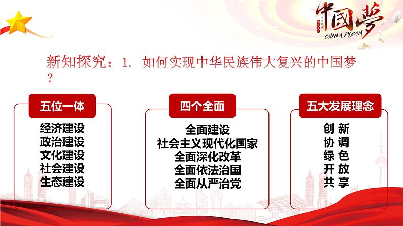 8.2 共圆中国梦 课件 -2023-2024学年九年级上学期道德与法治06