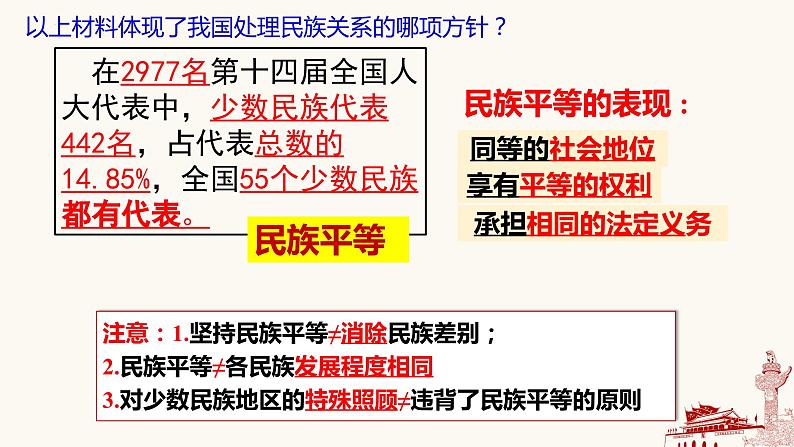 7.1 促进民族团结-2023-2024学年九年级道德与法治上册同步精品课件（部编版）06