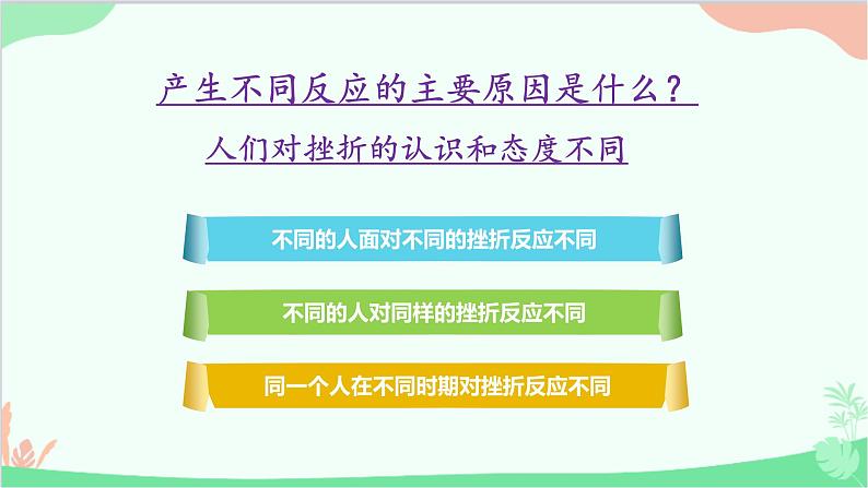 部编版道德与法治七年级上册 9.2增强生命的韧性 课件05