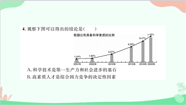 部编版道德与法治九年级上册期末综合测试课件04