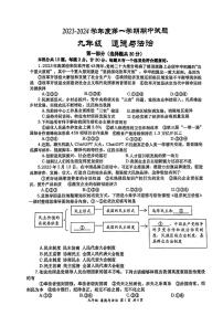 陕西省西安市高新第一中学2023-2024学年九年级上学期11月期中道德与法治试题