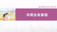 人教部编版九年级上册第三单元 文明与家园第六课 建设美丽中国共筑生命家园教学课件ppt